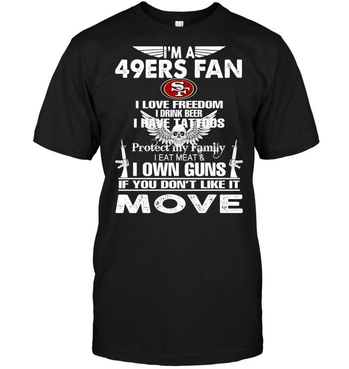 San Francisco 49ers "i'm A 49ers Fan" Personality T-Shirt San Francisco 49ers "i'm A 49ers Fan" Personality T-Shirt